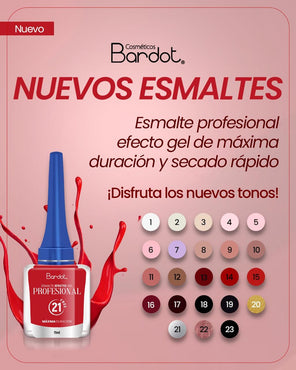 Esmalte Profesional Efecto Gel