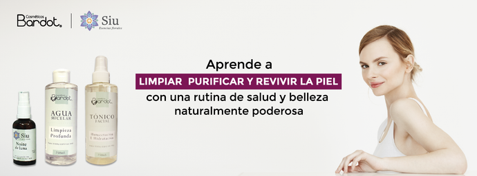 Limpia, purifica y revive la piel con una rutina de salud y belleza naturalmente poderosa