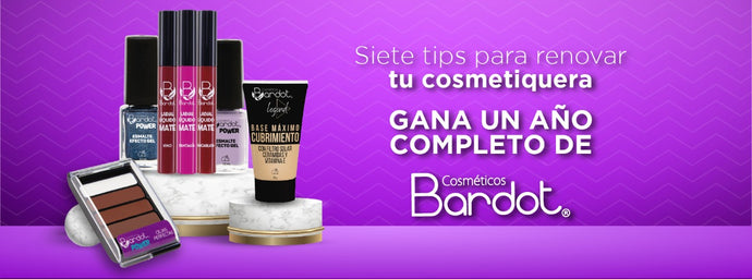 7 Tips para renovar tu cosmetiquera