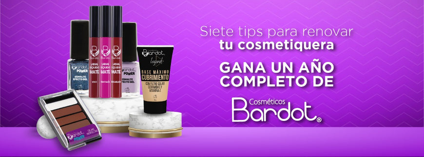 7 Tips para renovar tu cosmetiquera