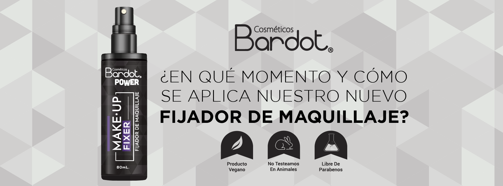 ¿En qué momento y cómo se aplica nuestro nuevo fijador de maquillaje?